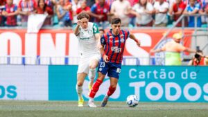 Bahia bate Palmeiras no Brasileirão.