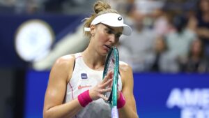 Bia Haddad luta mas é eliminada no WTA de Seul.