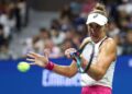 Bia Haddad em ação no US Open contra Amanda Anisimova
