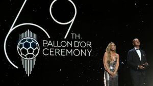 Palco da Bola de Ouro de 2025
