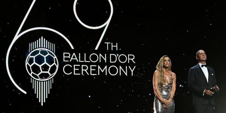 Palco da Bola de Ouro de 2025