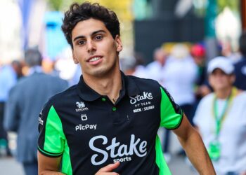 Bortoleto durante GP da Itália