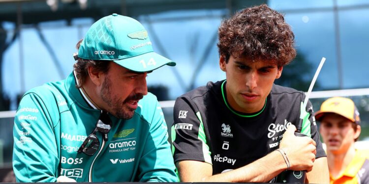 Bortoleto e Alonso nutrem grande amizade na F1