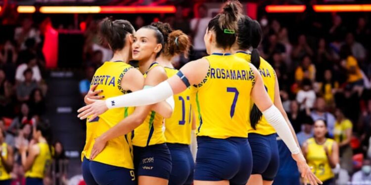 Brasil bate o Japão e fica com o bronze no Mundial.