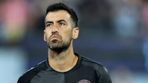 Busquets em jogo do Inter Miami