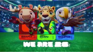 A Copa do Mundo 2026 já tem suas mascotes definidas.