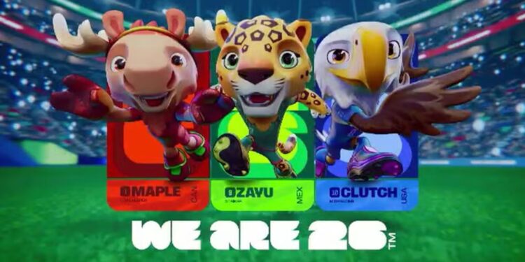 A Copa do Mundo 2026 já tem suas mascotes definidas.