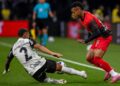 Lance do jogo entre Corinthians e Athletico-PR pela Copa do Brasil