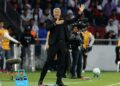 Hernán Crespo durante jogo contra a LDU