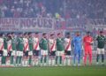 Disney+: jogadores de Palmeiras e River Plate antes do jogo de ida