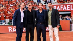 Djokovic, Nadal ou Federer? Bjorn Borg escolhe 'GOAT' do tênis.