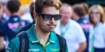 Felipe Drugovich na F1.