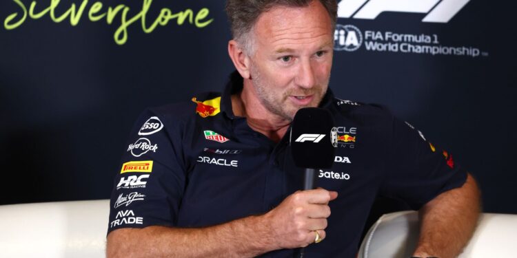 Christian Horner na RBR pela F1.