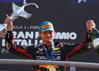 F1: Verstappen vence GP de Monza.