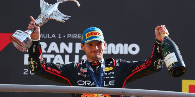 F1: Verstappen vence GP de Monza.