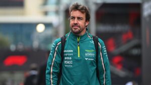 Fernando Alonso no GP do Azerbaijão