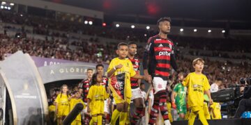 Flamengo x Estudiantes: Bruno Henrique antes de jogo contra o Internacional