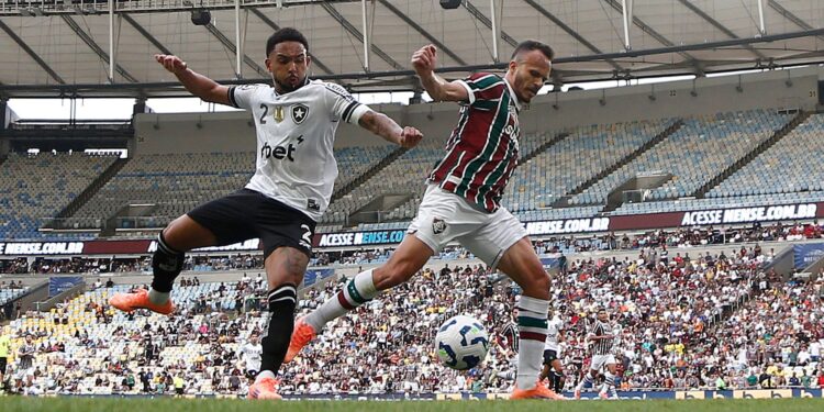 Fluminense x Botafogo no Brasileirão.