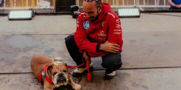Hamilton e Roscoe na F1.