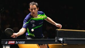 Hugo Calderano vence no Smash da China