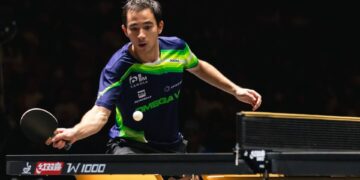 Hugo Calderano vence no Smash da China