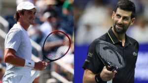 João Fonseca comentou presença de Djokovic na Copa Davis.