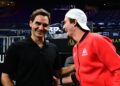 João Fonseca em encontro com Federer