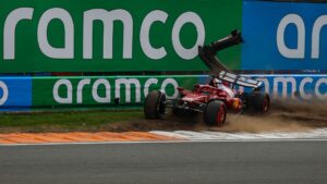Leclerc no GP da Holanda.