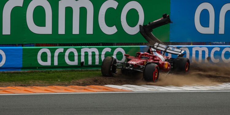 Leclerc no GP da Holanda.
