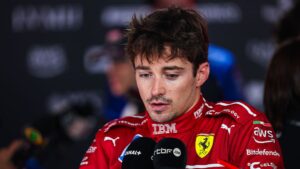Leclerc não gostou nada da atitude de Hamilton