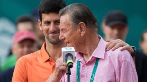 Novak Djokovic e Nikola Pilic.