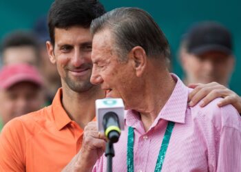 Novak Djokovic e Nikola Pilic.