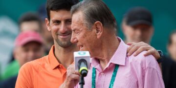 Novak Djokovic e Nikola Pilic.