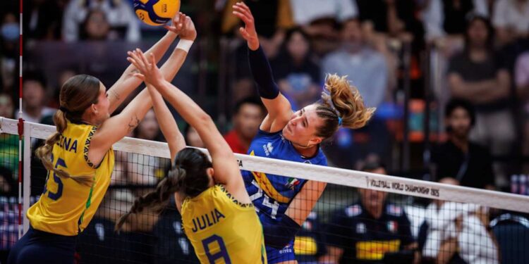 Brasil no Mundial de Vôlei.