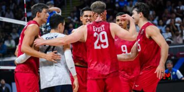 Mundial de Vôlei: EUA batem Eslovênia e vão às quartas.