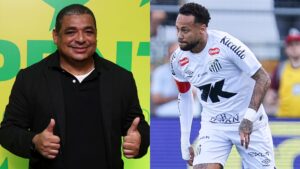 Neymar é aconselhado pelo pentacampeão Vampeta.