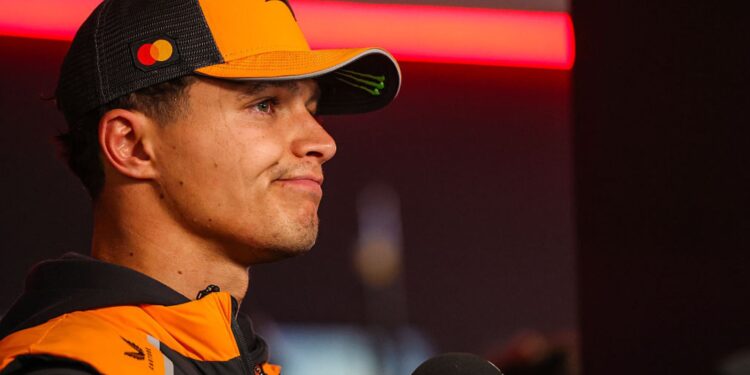 Lando Norris durante GP da Holanda