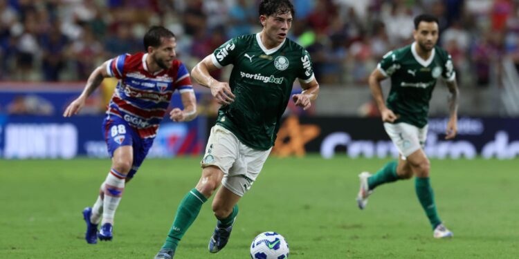 Palmeiras x Fortaleza no Brasileirão.