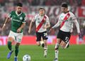 Lance da partida de ida entre Palmeiras x River Plate