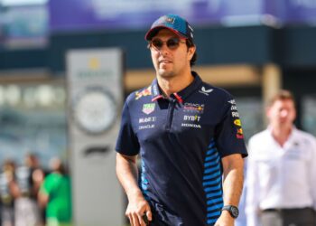 Sergio Pérez quando ainda defendia a Red Bull