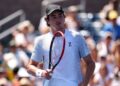 João Fonseca em ação no US Open 2025