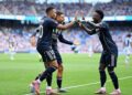Jogadores do Real Madrid comemorando gol