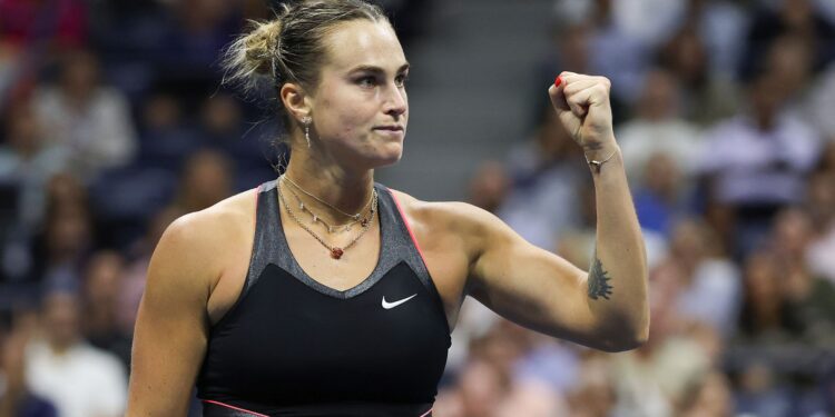 Sabalenka no US Open.