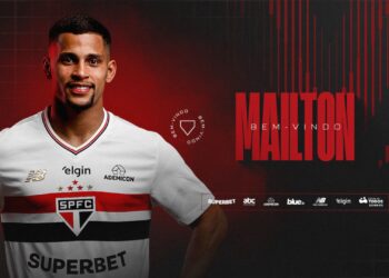 Mailton é anunciado como jogador do São Paulo