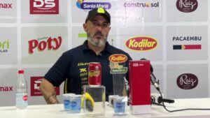 Rafael Guanaes, técnico do Mirassol, fala sobre a fase do clube.