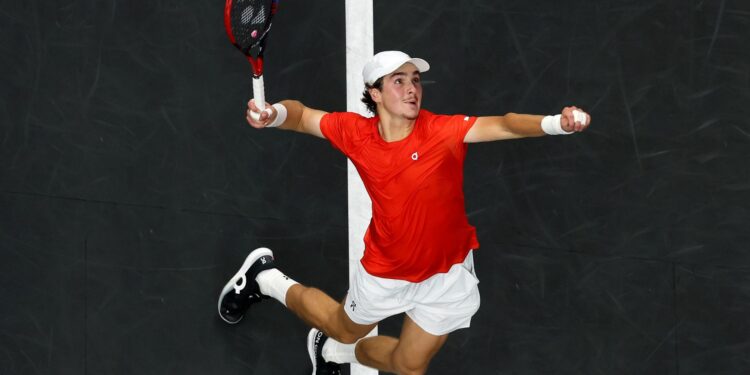 João Fonseca na Laver Cup.