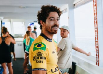 Yago Dora em ação no Finals da WSL