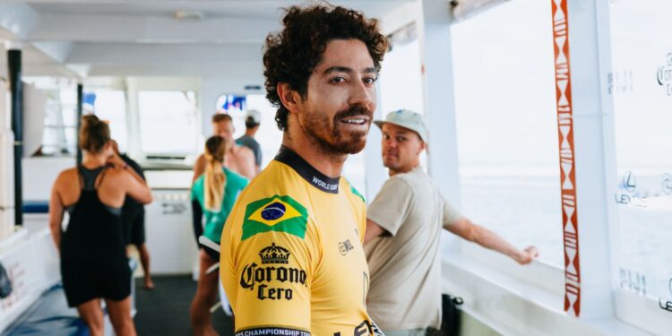 Yago Dora em ação no Finals da WSL
