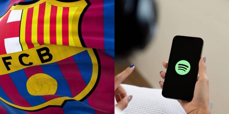 Spotify renova com o Barcelona e garante parceria milionária