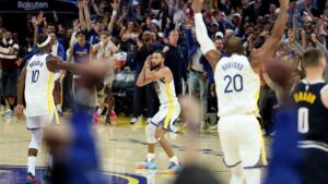Warriors vencem os Nuggets na prorrogação, com Curry decisivo